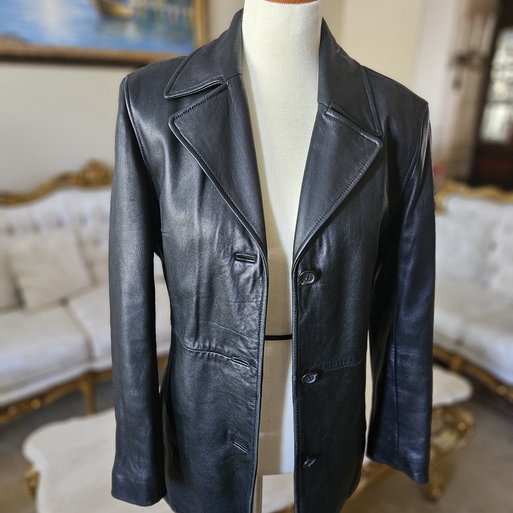 AM Studio 100% Leather Jacket